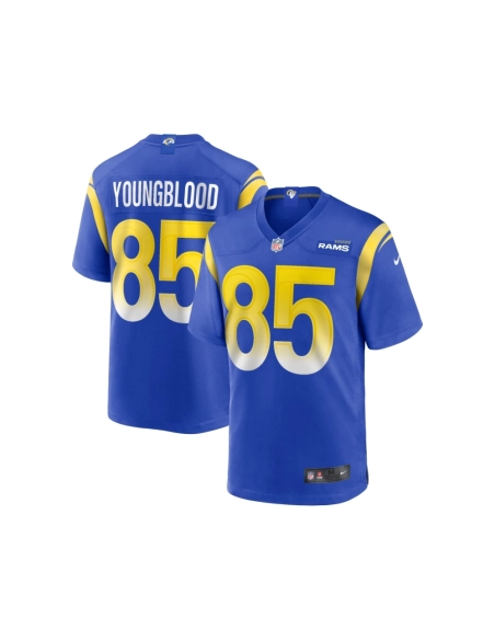 Mens Los Angeles Rams Jack Youngblood Royal Game Retired Player Jersey