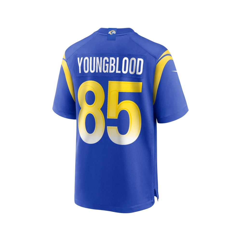 Mens Los Angeles Rams Jack Youngblood Royal Game Retired Player Jersey