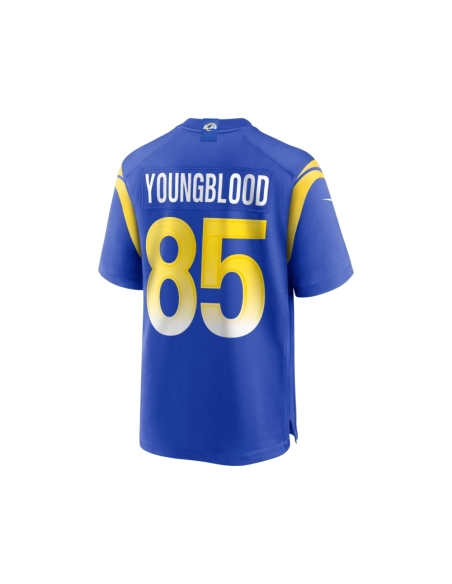 Mens Los Angeles Rams Jack Youngblood Royal Game Retired Player Jersey