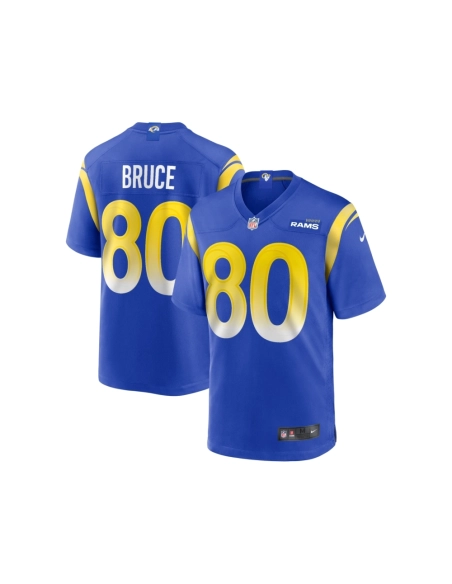 Mens Los Angeles Rams Isaac Bruce Royal Game Retired Player Jersey