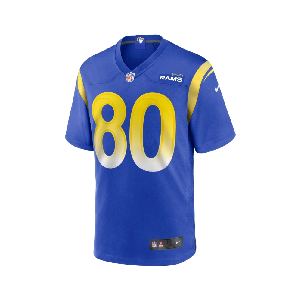 Mens Los Angeles Rams Isaac Bruce Royal Game Retired Player Jersey