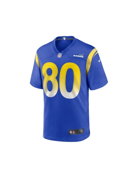 Mens Los Angeles Rams Isaac Bruce Royal Game Retired Player Jersey