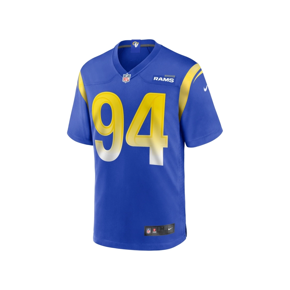Mens Los Angeles Rams Desjuan Johnson Royal Home Game Jersey