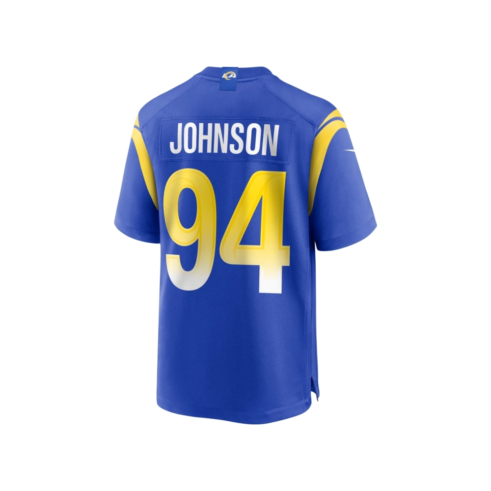Mens Los Angeles Rams Desjuan Johnson Royal Home Game Jersey