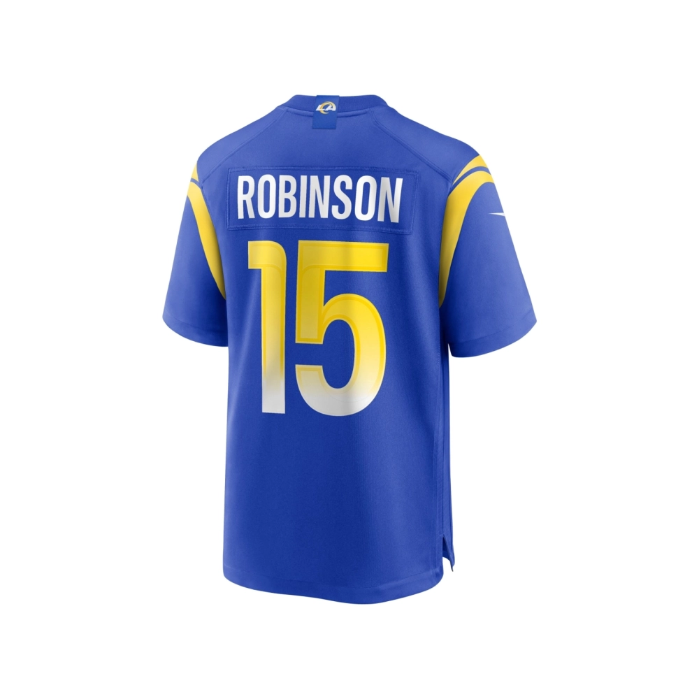 Mens Los Angeles Rams Demarcus Robinson Royal Game Jersey