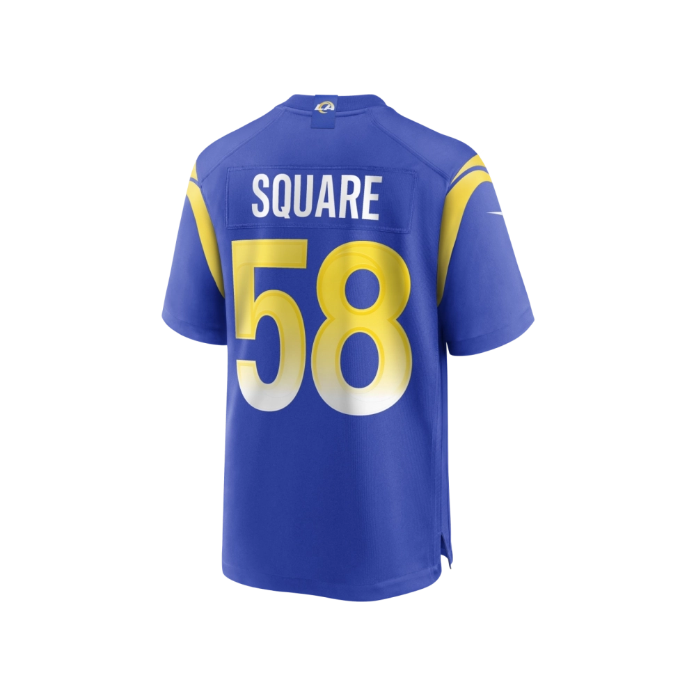 Mens Los Angeles Rams DeAndre Square Royal Game Jersey