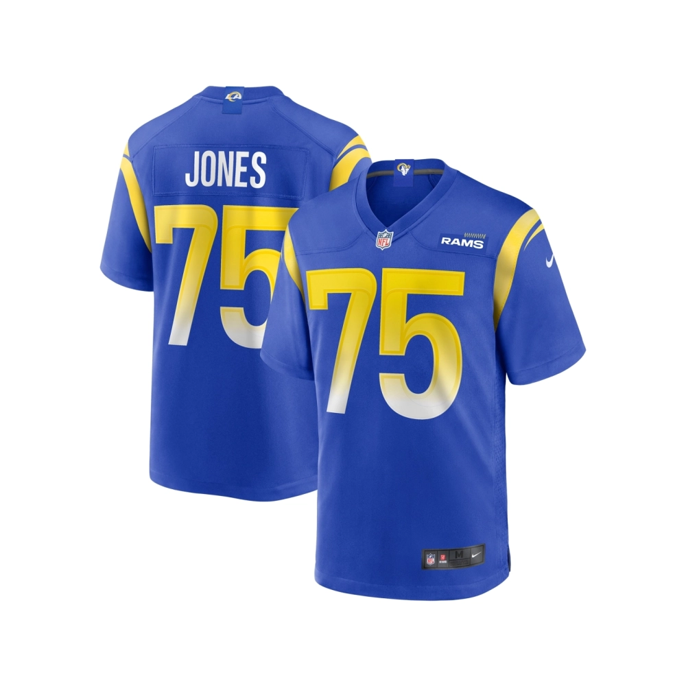 Mens Los Angeles Rams Deacon Jones Royal Game Retired Player Jersey