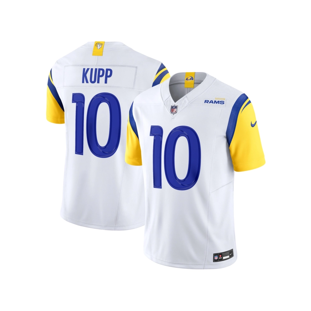 Mens Los Angeles Rams Cooper Kupp White Vapor F.U.S.E. Limited Jersey