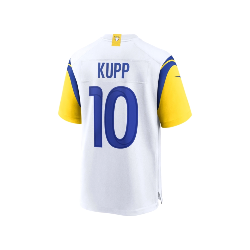 Mens Los Angeles Rams Cooper Kupp White Alternate Player Game Jersey