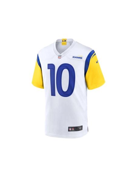Mens Los Angeles Rams Cooper Kupp White Alternate Game Jersey