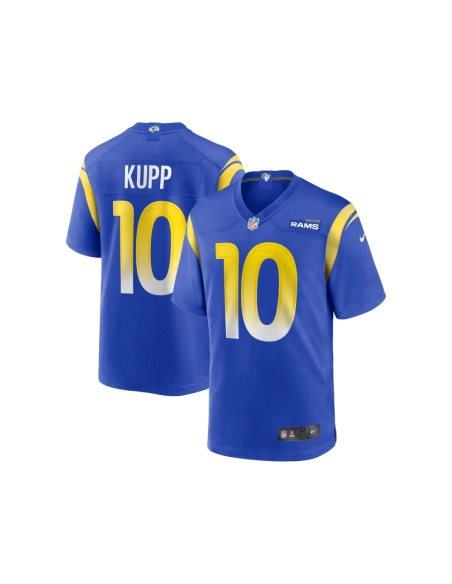 Mens Los Angeles Rams Cooper Kupp Royal Game Player Jersey