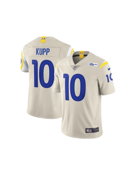 Mens Los Angeles Rams Cooper Kupp Bone Vapor Limited Jersey