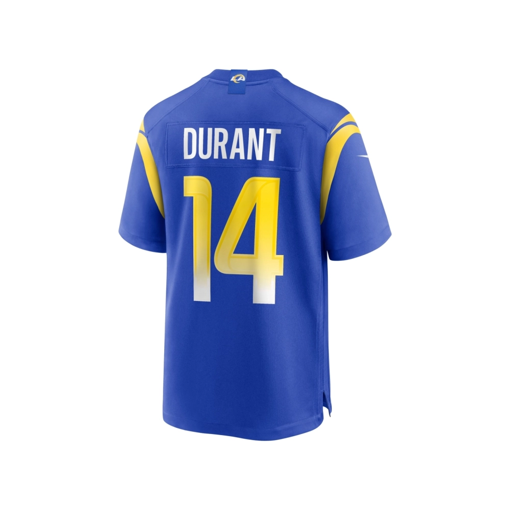 Mens Los Angeles Rams Cobie Durant Royal Game Player Jersey