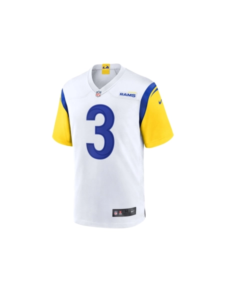 Mens Los Angeles Rams Cam Akers White Game Jersey
