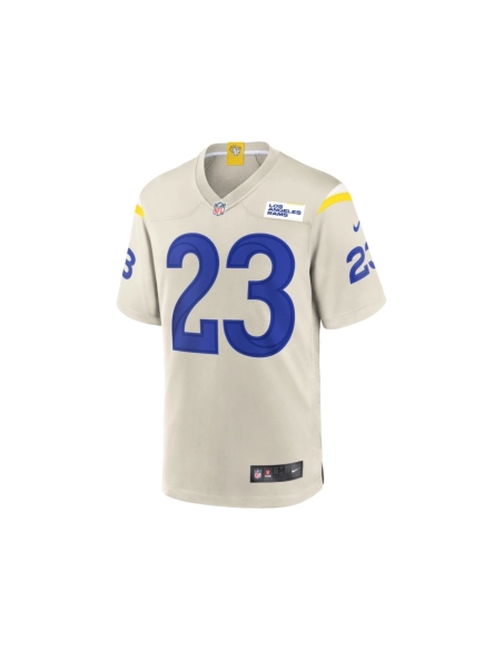 Mens Los Angeles Rams Cam Akers Bone Game Jersey