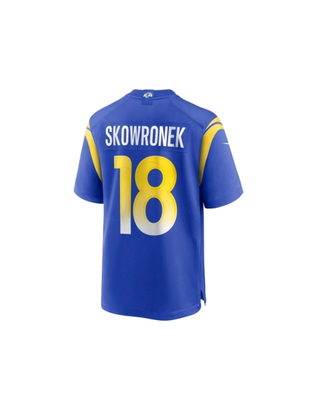 Mens Los Angeles Rams Ben Skowronek Royal Game Jersey