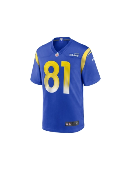 Mens Los Angeles Rams Austin Trammell Royal Game Player Jersey