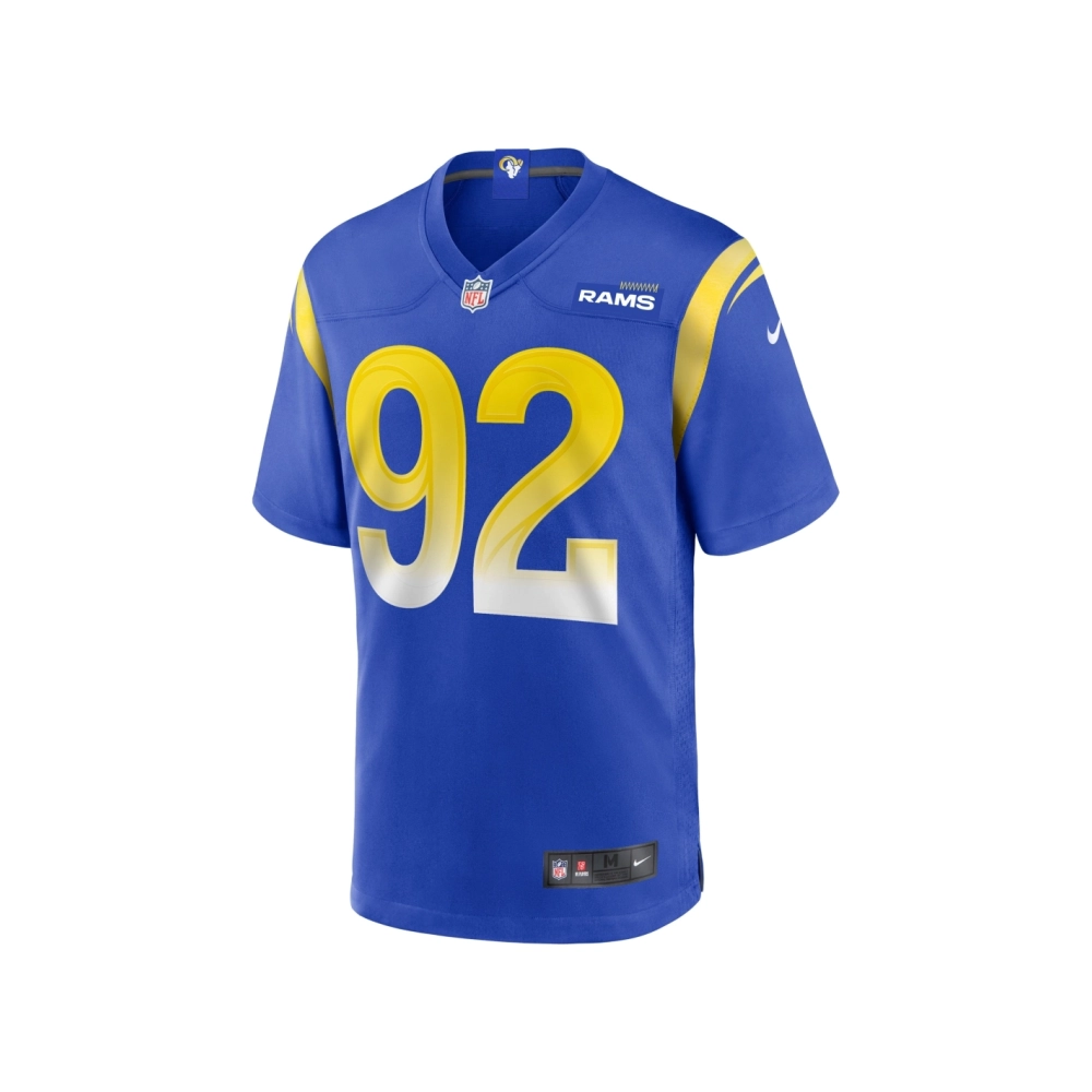 Mens Los Angeles Rams Anthony Goodlow Royal Game Jersey
