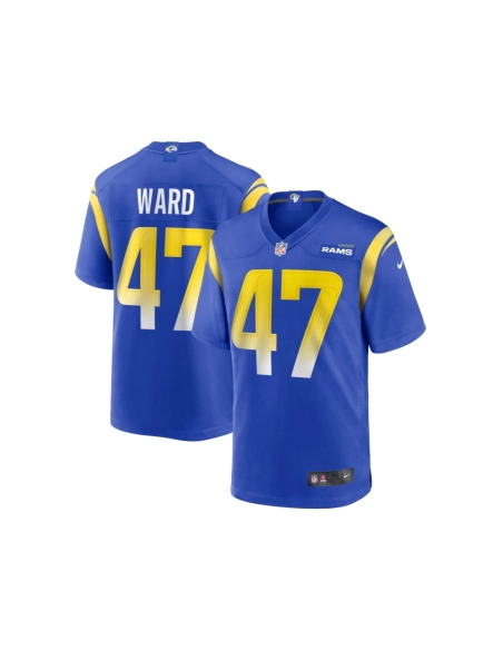Mens Los Angeles Rams Alex Ward Royal Home Game Jersey
