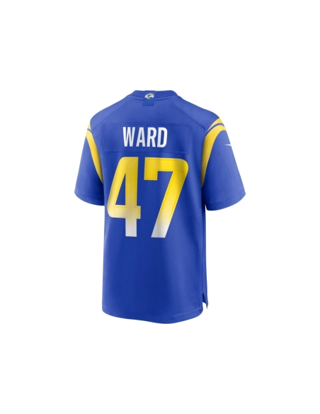 Mens Los Angeles Rams Alex Ward Royal Home Game Jersey