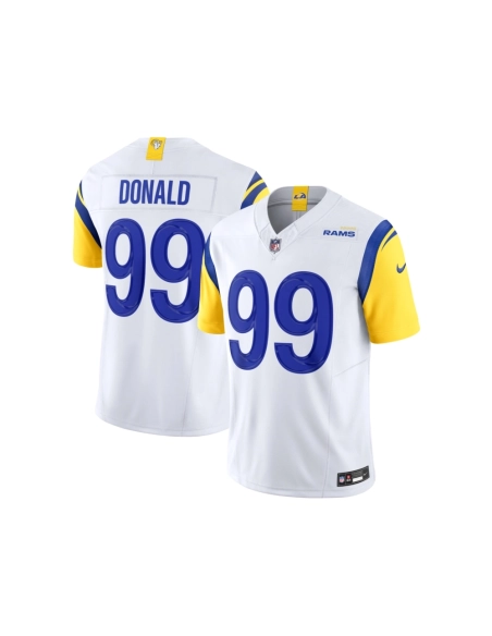 Mens Los Angeles Rams Aaron Donald White Vapor F.U.S.E. Limited Jersey
