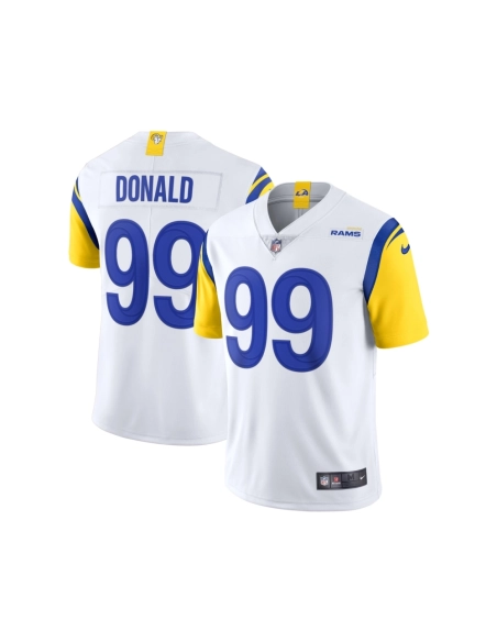Mens Los Angeles Rams Aaron Donald White Alternate Vapor Limited Jersey