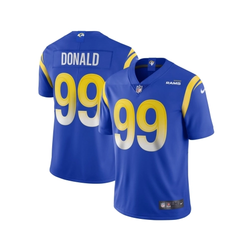 Mens Los Angeles Rams Aaron Donald Royal Vapor Limited Jersey