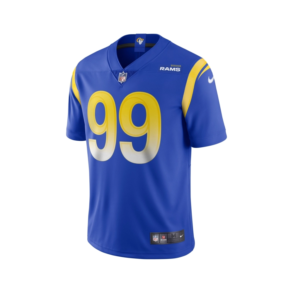 Mens Los Angeles Rams Aaron Donald Royal Vapor Limited Jersey