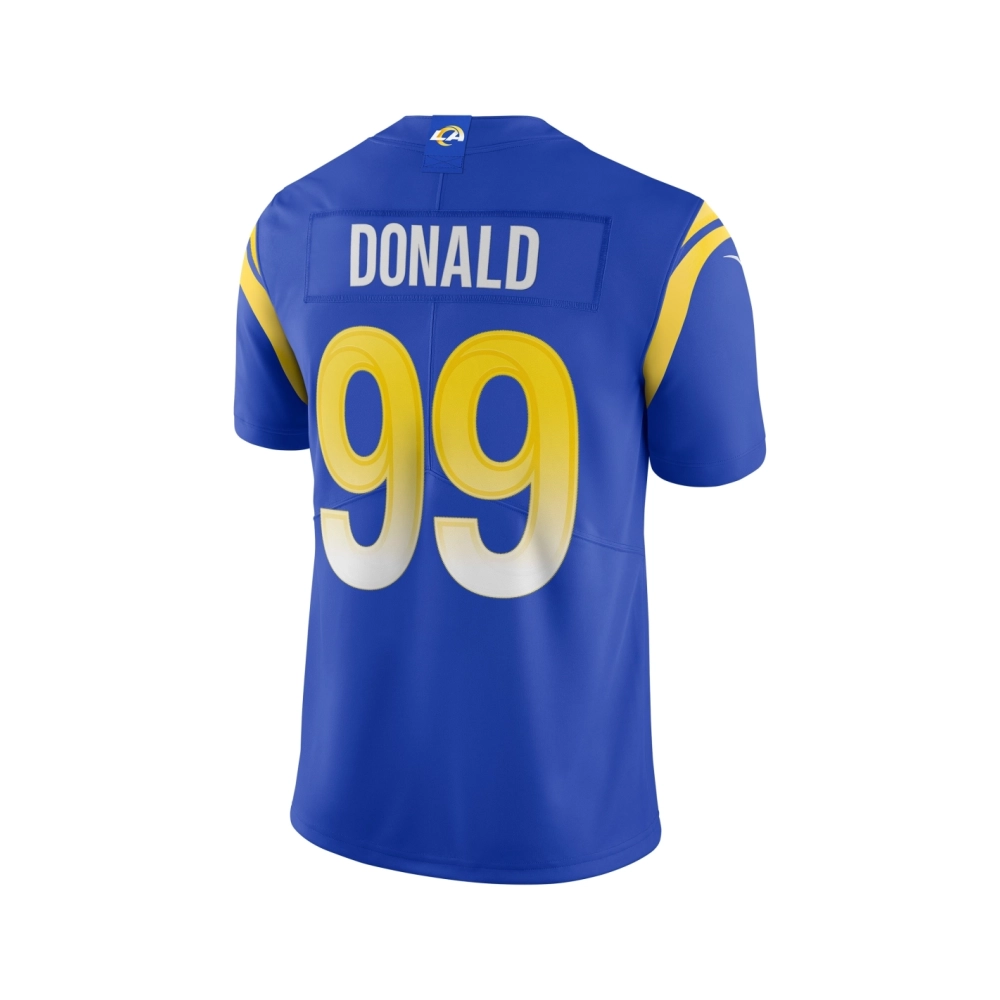 Mens Los Angeles Rams Aaron Donald Royal Vapor Limited Jersey