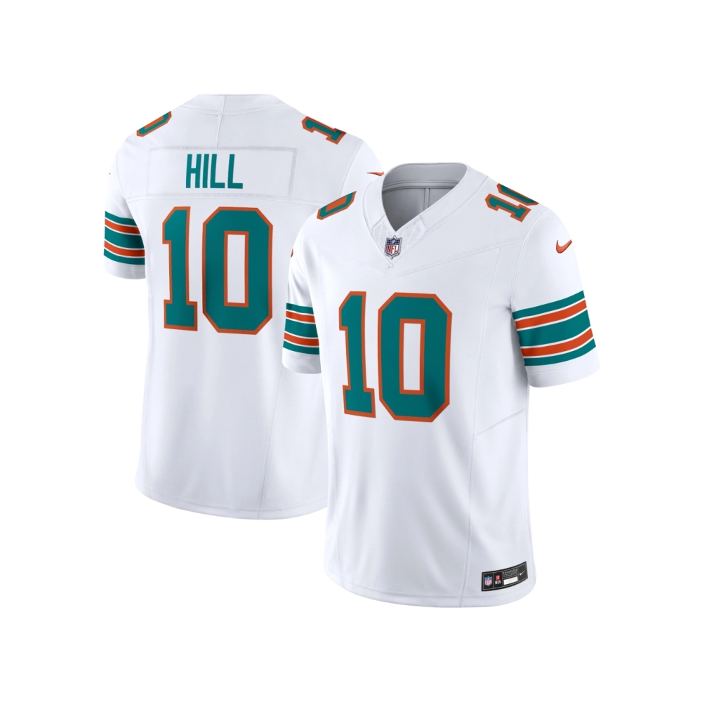 Mens Miami Dolphins Tyreek Hill White Vapor F.U.S.E. Limited Jersey