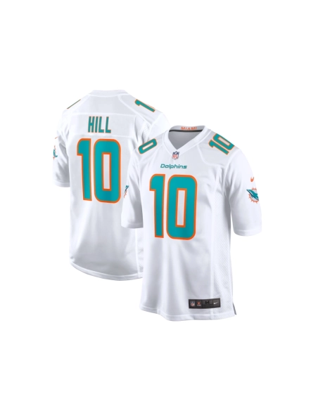 Mens Miami Dolphins Tyreek Hill White Game Jersey