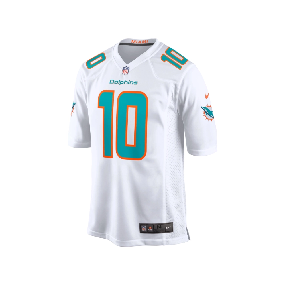 Mens Miami Dolphins Tyreek Hill White Game Jersey