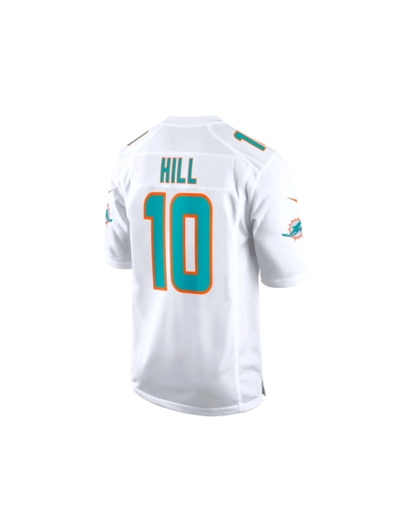 Mens Miami Dolphins Tyreek Hill White Game Jersey