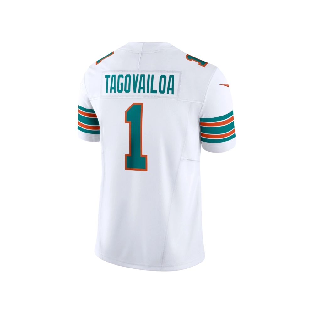 Mens Miami Dolphins Tua Tagovailoa White Vapor F.U.S.E. Limited Jersey