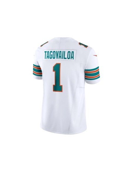 Mens Miami Dolphins Tua Tagovailoa White Vapor F.U.S.E. Limited Jersey