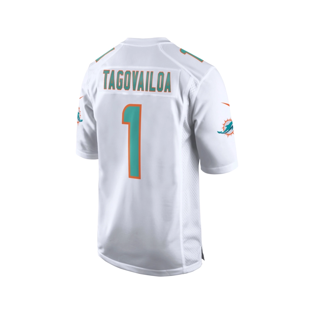 Mens Miami Dolphins Tua Tagovailoa White Game Jersey