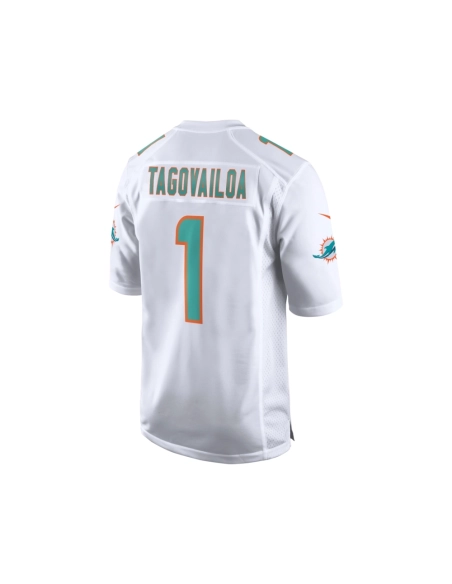 Mens Miami Dolphins Tua Tagovailoa White Game Jersey