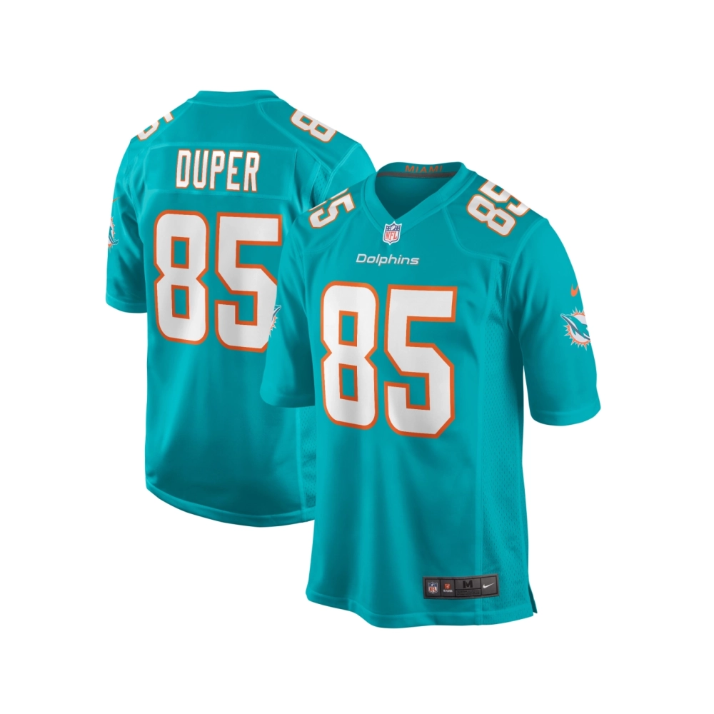 Mens Miami Dolphins Mark Duper Aqua Game Retired Player Jersey