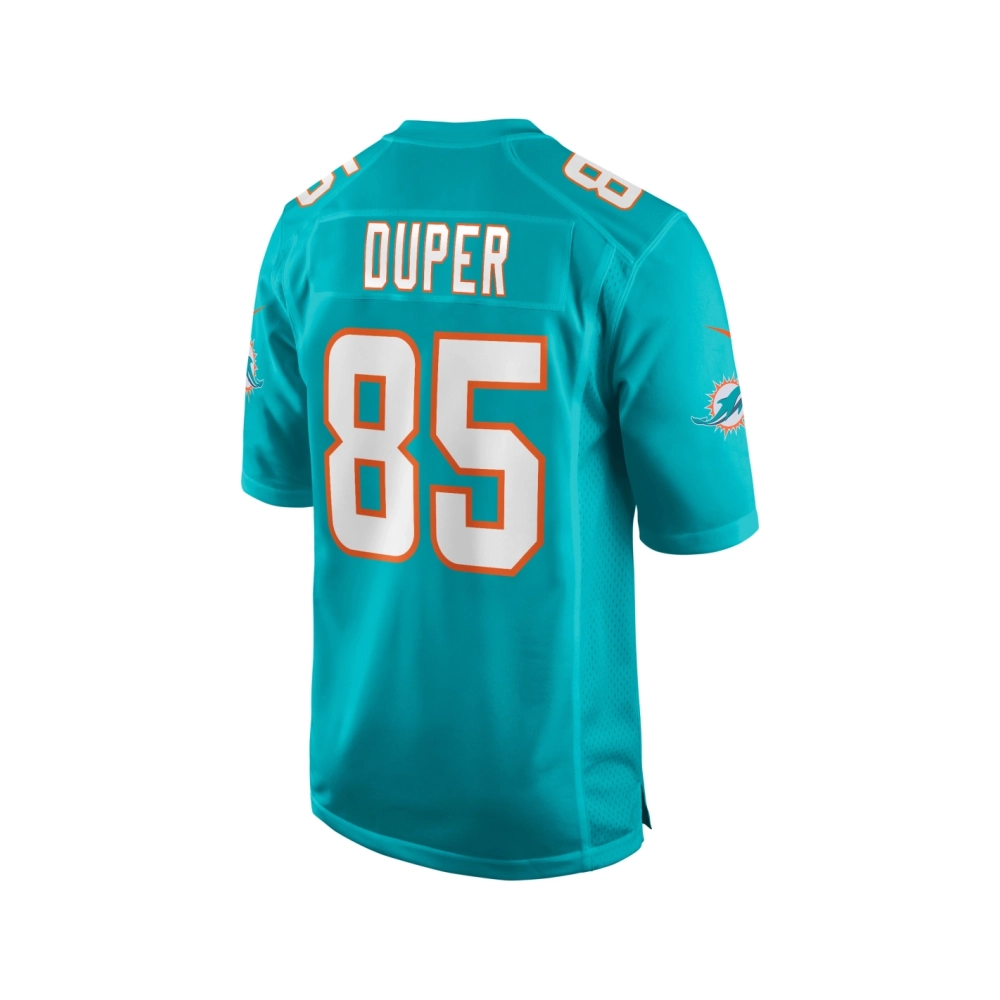 Mens Miami Dolphins Mark Duper Aqua Game Retired Player Jersey