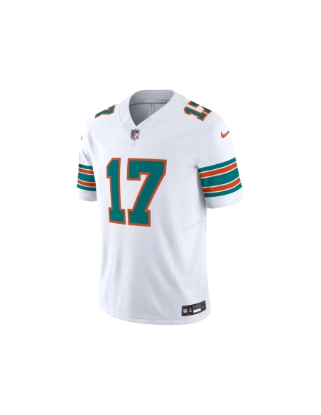 Mens Miami Dolphins Jaylen Waddle White Vapor F.U.S.E. Limited Jersey