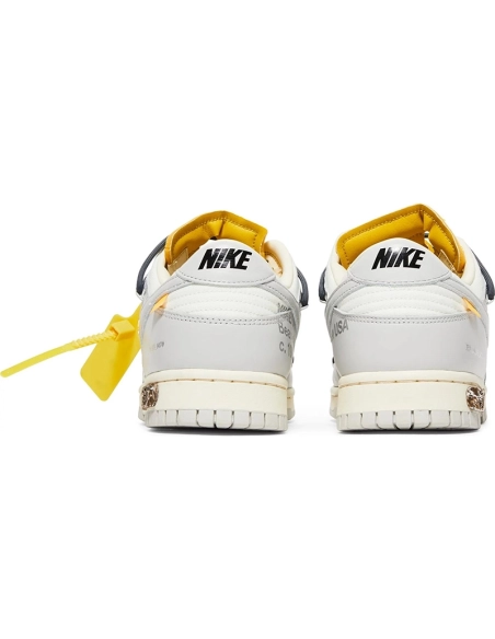 OffWhite x Dunk Low Lot 41 of 50,Dunk SB,NIKE SHOES Reps