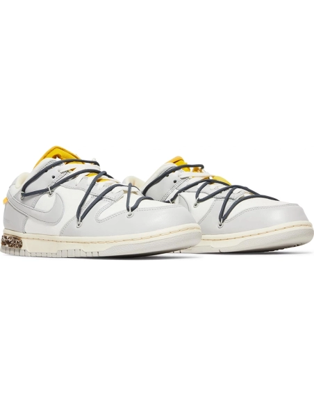 OffWhite x Dunk Low Lot 41 of 50,Dunk SB,NIKE SHOES Reps