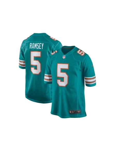 Mens Miami Dolphins Jalen Ramsey Aqua Alternate Game Jersey