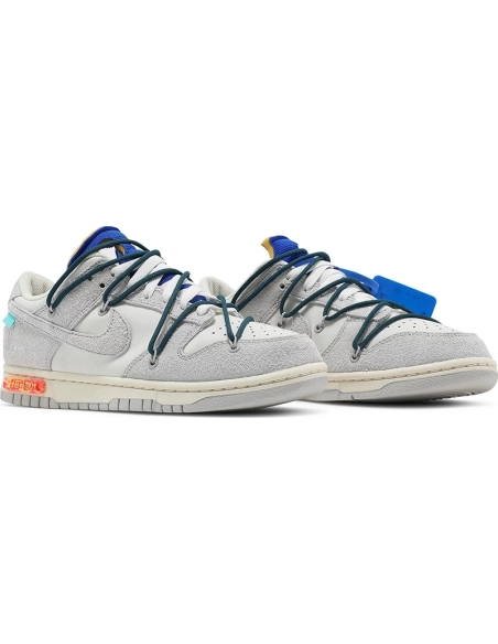 OffWhite x Dunk Low Lot 16 of 50,Dunk SB,NIKE SHOES Reps