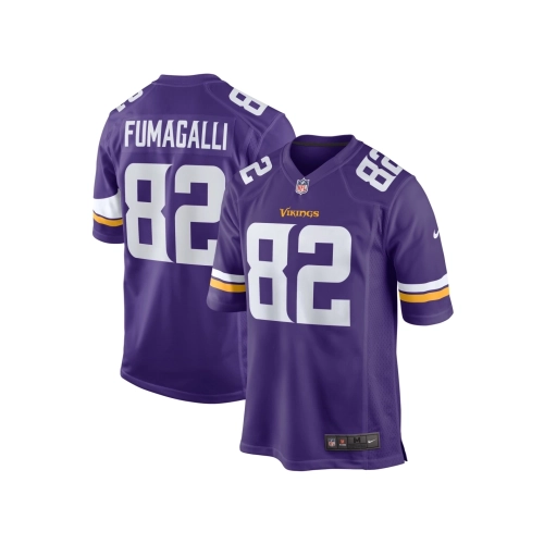 Mens Minnesota Vikings Troy Fumagalli Purple Game Jersey