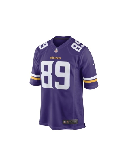 Mens Minnesota Vikings Thomas Hennigan Purple Game Player Jersey