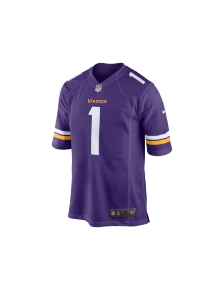 Mens Minnesota Vikings Shaquill Griffin Purple Team Game Jersey