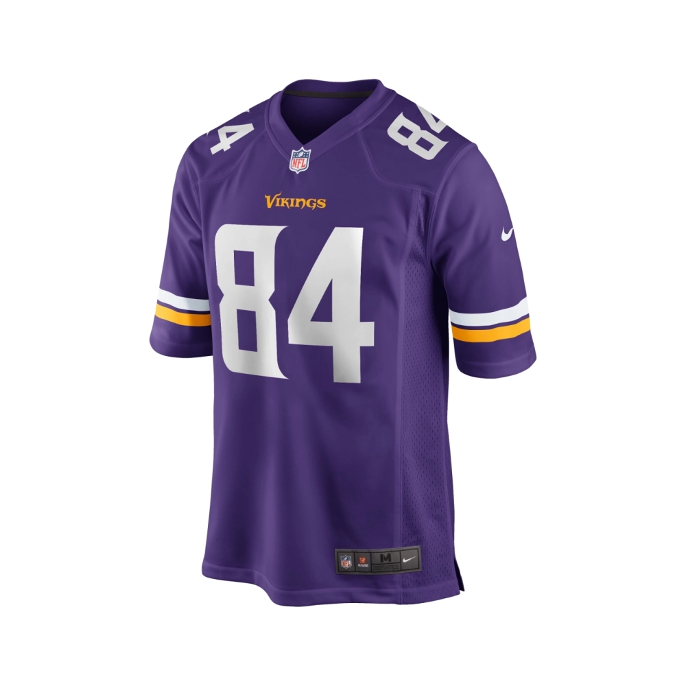 Mens Minnesota Vikings Randy Moss Purple Game Retired Player Jersey