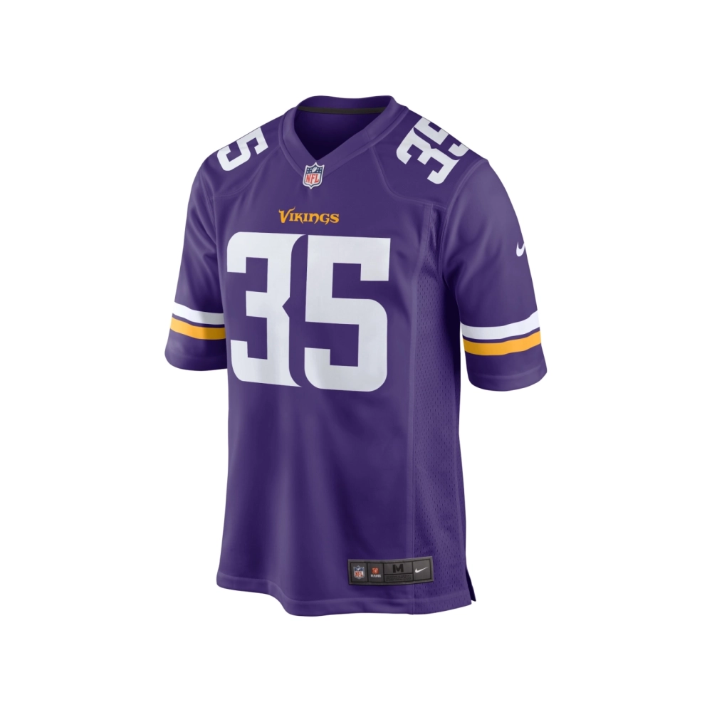 Mens Minnesota Vikings Parry Nickerson Purple Home Game Player Jersey