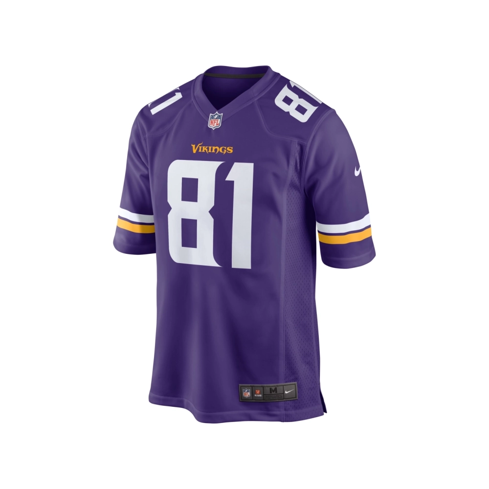 Mens Minnesota Vikings Malik Knowles Purple Team Game Jersey